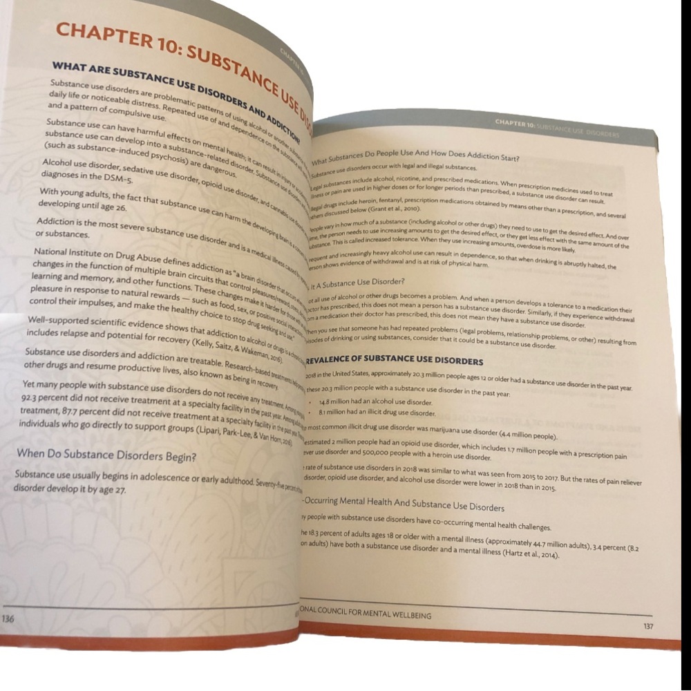 Mental Health First Aid USA Adult Manual - Version 2.0 - Picture 8 of 10